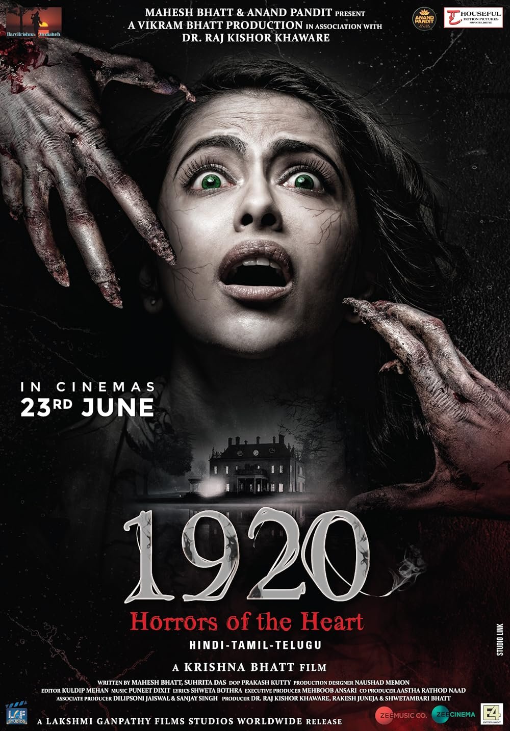 1920 Horrors of the Heart (2023) 720p HDRip Full Hindi Movie ESubs [1GB]