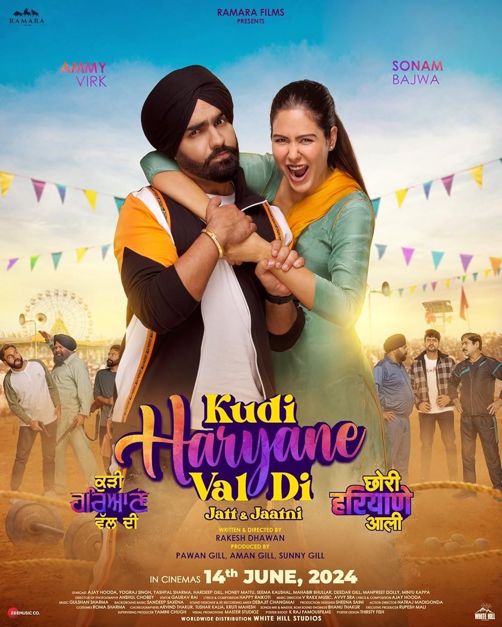 Download Kudi Haryane Val Di (2024) 720p HDRip Full Punjabi Movie ESubs [1.9GB] Link